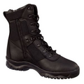 Forced Entry Black Tactical Boots w/Side Zipper